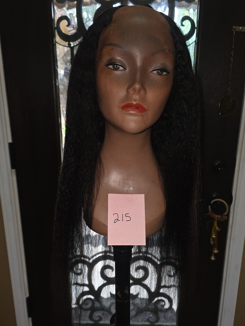 HH Light Kinky Straight U-Part Lacefront Wig